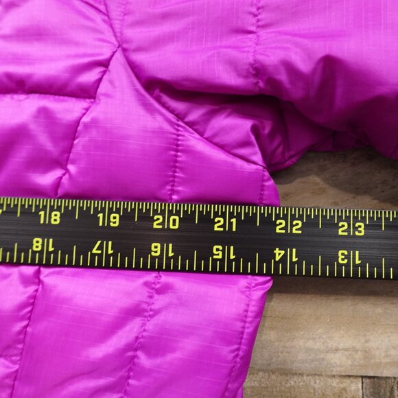 Columbia Thermal Coil Insulated Hooded Jacket Women's Large Purple Pink Puffer‎ - Picture 4 of 15
